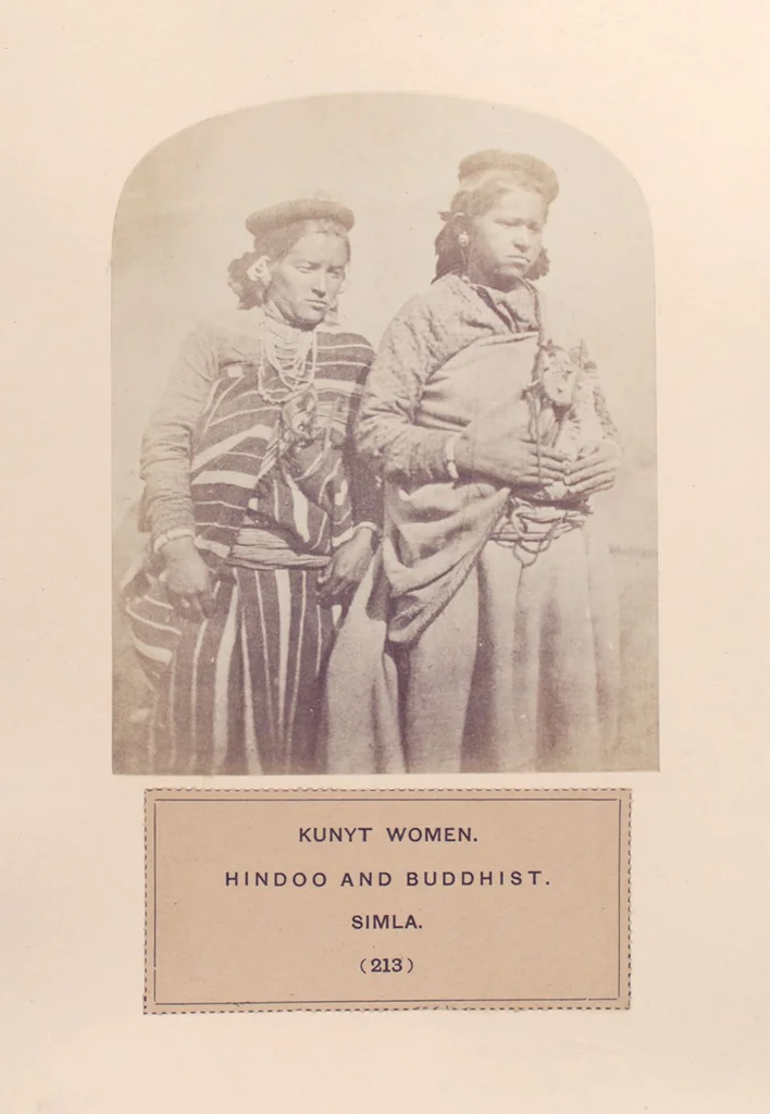 An illustration from The people of India : A series of photographic illustrations, with descriptive letterpress, of the races and tribes of Hindustan, originally prepared under the authority of the government of India, and reproduced, 1868, leaf 221