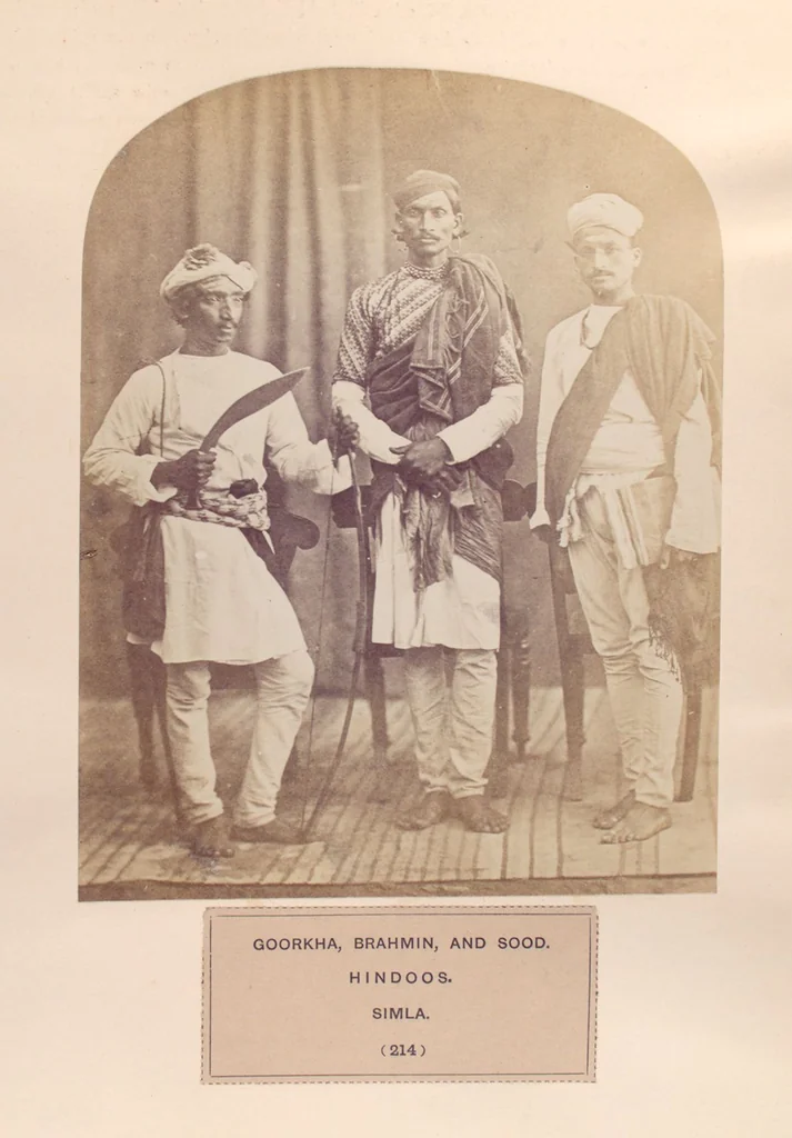 An illustration from The people of India : A series of photographic illustrations, with descriptive letterpress, of the races and tribes of Hindustan, originally prepared under the authority of the government of India, and reproduced, 1868, leaf 222