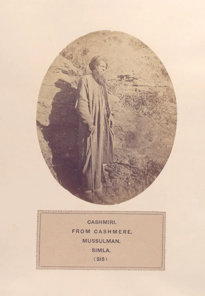An illustration from The people of India : A series of photographic illustrations, with descriptive letterpress, of the races and tribes of Hindustan, originally prepared under the authority of the government of India, and reproduced, 1868, leaf 223