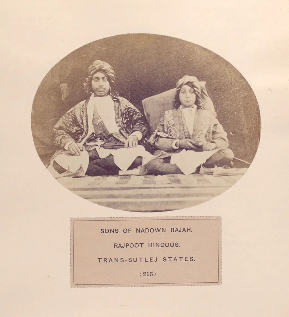 An illustration from The people of India : A series of photographic illustrations, with descriptive letterpress, of the races and tribes of Hindustan, originally prepared under the authority of the government of India, and reproduced, 1868, leaf 224