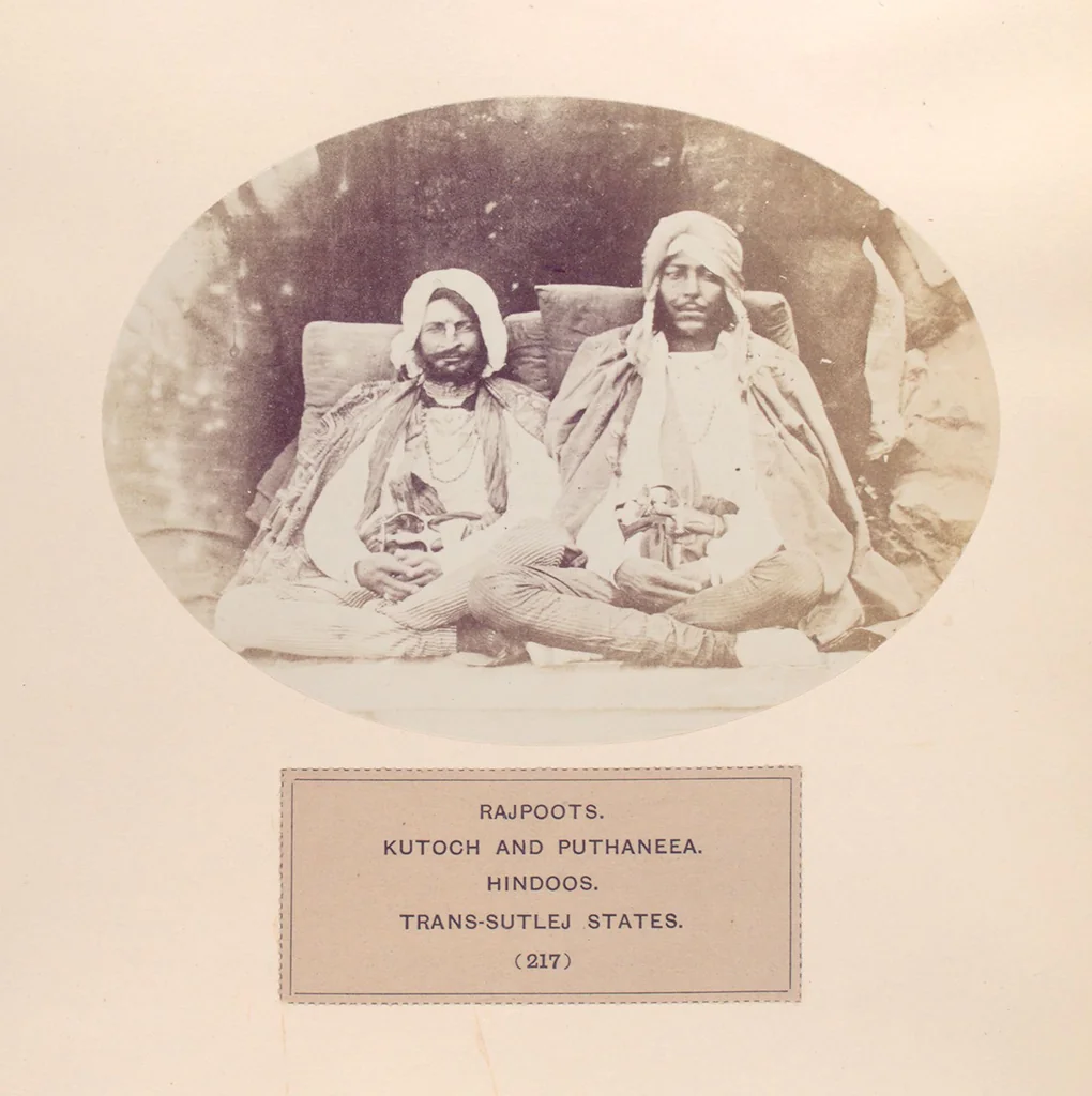 An illustration from The people of India : A series of photographic illustrations, with descriptive letterpress, of the races and tribes of Hindustan, originally prepared under the authority of the government of India, and reproduced, 1868, leaf 225