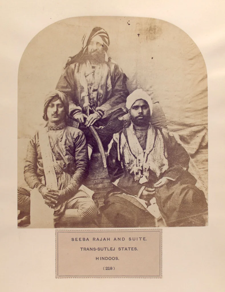 An illustration from The people of India : A series of photographic illustrations, with descriptive letterpress, of the races and tribes of Hindustan, originally prepared under the authority of the government of India, and reproduced, 1868, leaf 226