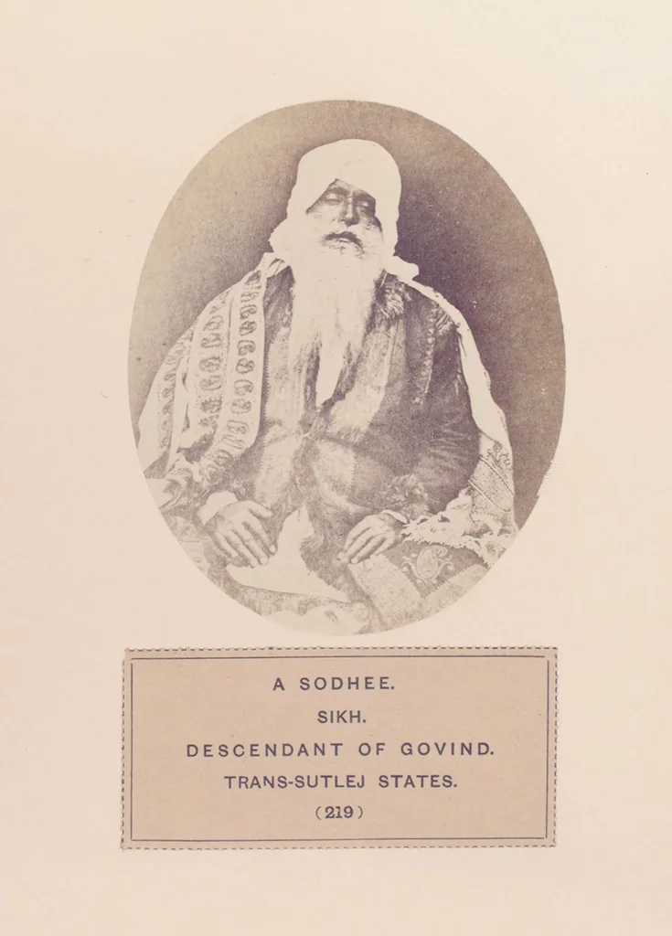 An illustration from The people of India : A series of photographic illustrations, with descriptive letterpress, of the races and tribes of Hindustan, originally prepared under the authority of the government of India, and reproduced, 1868, leaf 227
