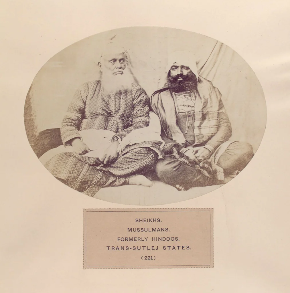An illustration from The people of India : A series of photographic illustrations, with descriptive letterpress, of the races and tribes of Hindustan, originally prepared under the authority of the government of India, and reproduced, 1868, leaf 229