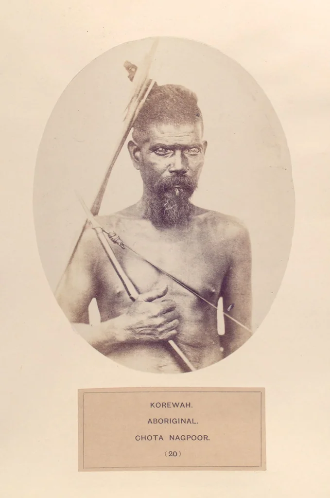 An illustration from The people of India : A series of photographic illustrations, with descriptive letterpress, of the races and tribes of Hindustan, originally prepared under the authority of the government of India, and reproduced, 1868, leaf 23