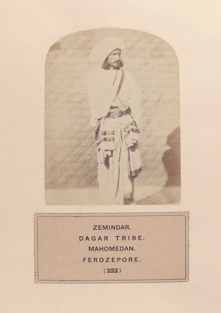 An illustration from The people of India : A series of photographic illustrations, with descriptive letterpress, of the races and tribes of Hindustan, originally prepared under the authority of the government of India, and reproduced, 1868, leaf 230