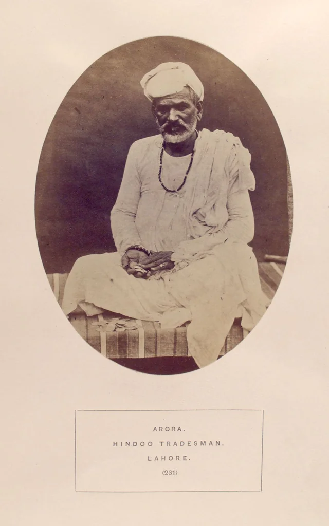 An illustration from The people of India : A series of photographic illustrations, with descriptive letterpress, of the races and tribes of Hindustan, originally prepared under the authority of the government of India, and reproduced, 1868, leaf 240