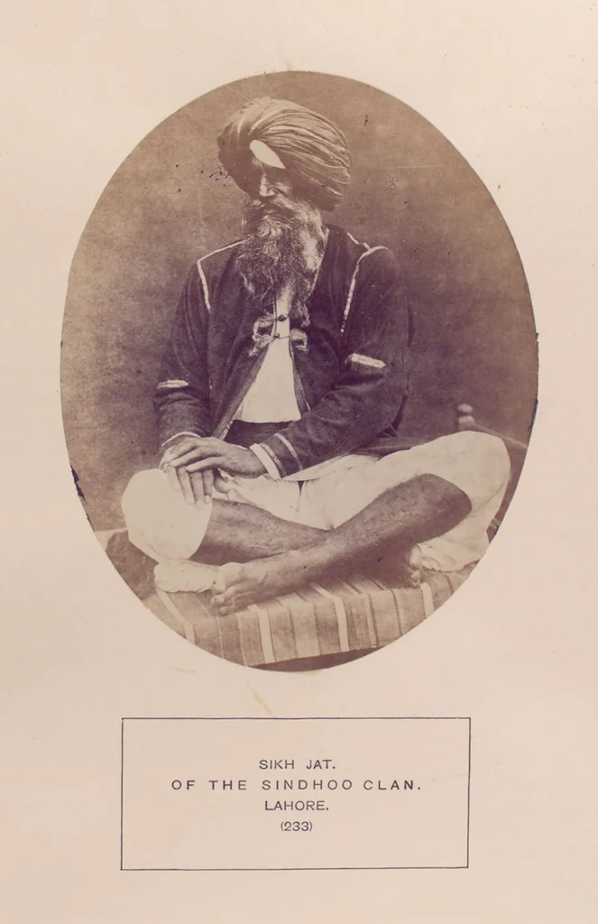 An illustration from The people of India : A series of photographic illustrations, with descriptive letterpress, of the races and tribes of Hindustan, originally prepared under the authority of the government of India, and reproduced, 1868, leaf 242
