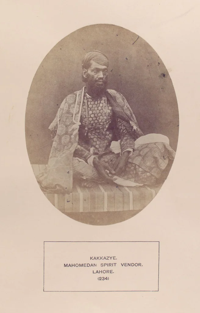 An illustration from The people of India : A series of photographic illustrations, with descriptive letterpress, of the races and tribes of Hindustan, originally prepared under the authority of the government of India, and reproduced, 1868, leaf 243