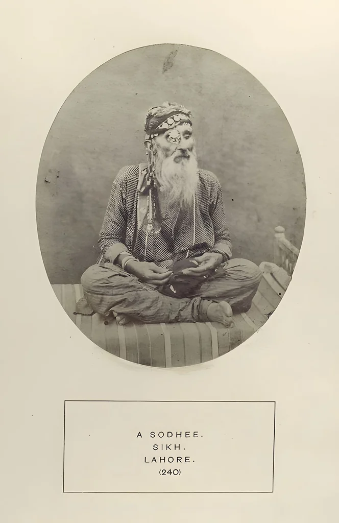 An illustration from The people of India : A series of photographic illustrations, with descriptive letterpress, of the races and tribes of Hindustan, originally prepared under the authority of the government of India, and reproduced, 1868, leaf 249