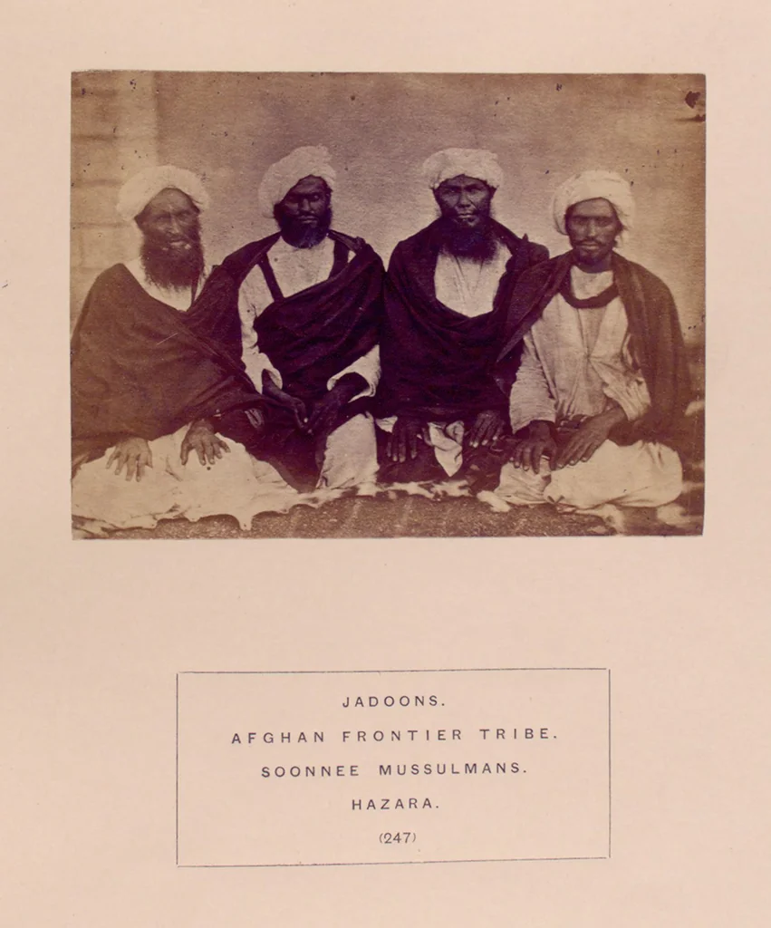 An illustration from The people of India : A series of photographic illustrations, with descriptive letterpress, of the races and tribes of Hindustan, originally prepared under the authority of the government of India, and reproduced, 1868, leaf 256