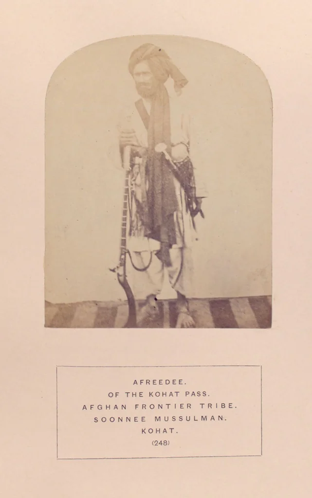 An illustration from The people of India : A series of photographic illustrations, with descriptive letterpress, of the races and tribes of Hindustan, originally prepared under the authority of the government of India, and reproduced, 1868, leaf 257