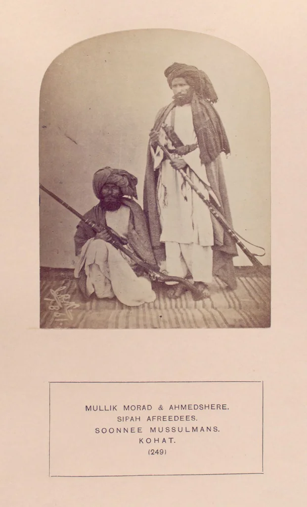 An illustration from The people of India : A series of photographic illustrations, with descriptive letterpress, of the races and tribes of Hindustan, originally prepared under the authority of the government of India, and reproduced, 1868, leaf 258