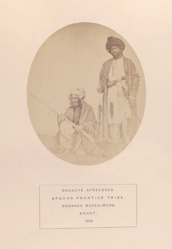 An illustration from The people of India : A series of photographic illustrations, with descriptive letterpress, of the races and tribes of Hindustan, originally prepared under the authority of the government of India, and reproduced, 1868, leaf 259