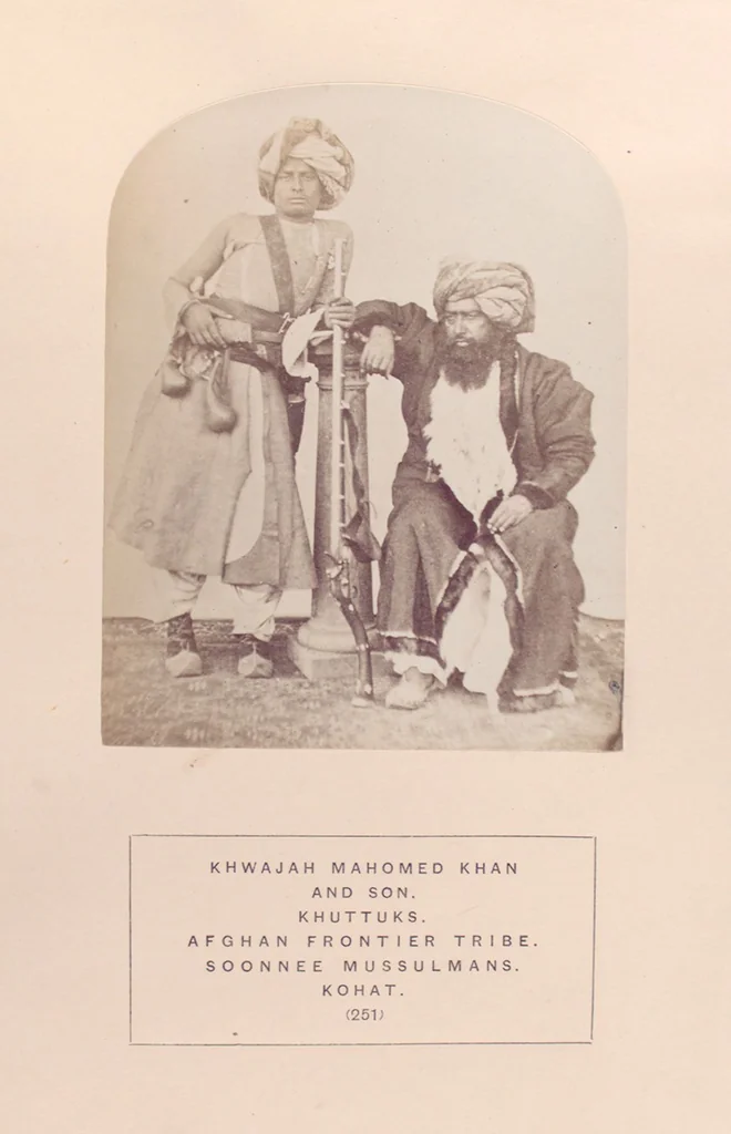 An illustration from The people of India : A series of photographic illustrations, with descriptive letterpress, of the races and tribes of Hindustan, originally prepared under the authority of the government of India, and reproduced, 1868, leaf 260