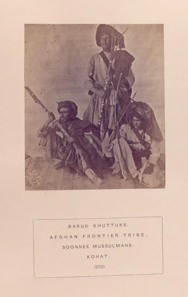 An illustration from The people of India : A series of photographic illustrations, with descriptive letterpress, of the races and tribes of Hindustan, originally prepared under the authority of the government of India, and reproduced, 1868, leaf 261