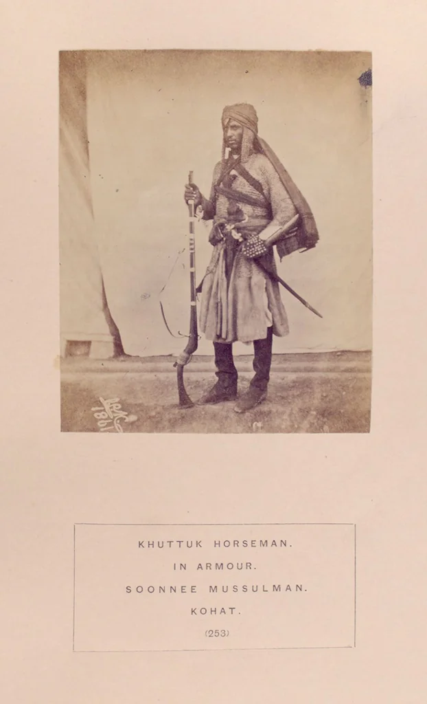 An illustration from The people of India : A series of photographic illustrations, with descriptive letterpress, of the races and tribes of Hindustan, originally prepared under the authority of the government of India, and reproduced, 1868, leaf 262