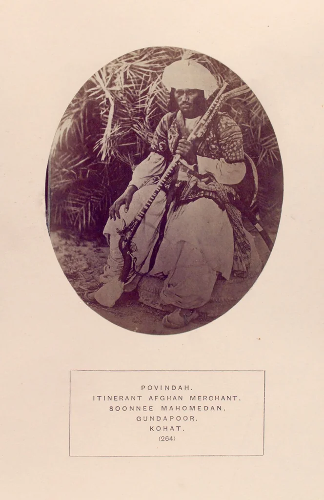 An illustration from The people of India : A series of photographic illustrations, with descriptive letterpress, of the races and tribes of Hindustan, originally prepared under the authority of the government of India, and reproduced, 1868, leaf 270