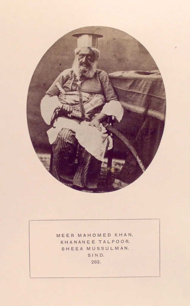 An illustration from The people of India : A series of photographic illustrations, with descriptive letterpress, of the races and tribes of Hindustan, originally prepared under the authority of the government of India, and reproduced, 1868, leaf 290