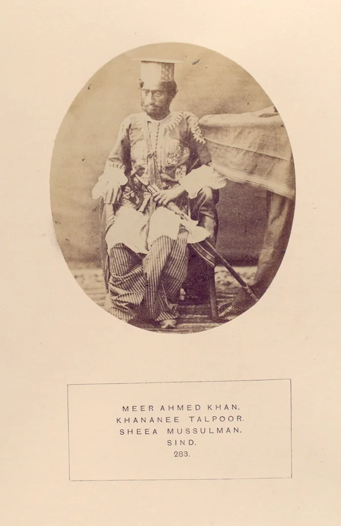 An illustration from The people of India : A series of photographic illustrations, with descriptive letterpress, of the races and tribes of Hindustan, originally prepared under the authority of the government of India, and reproduced, 1868, leaf 291