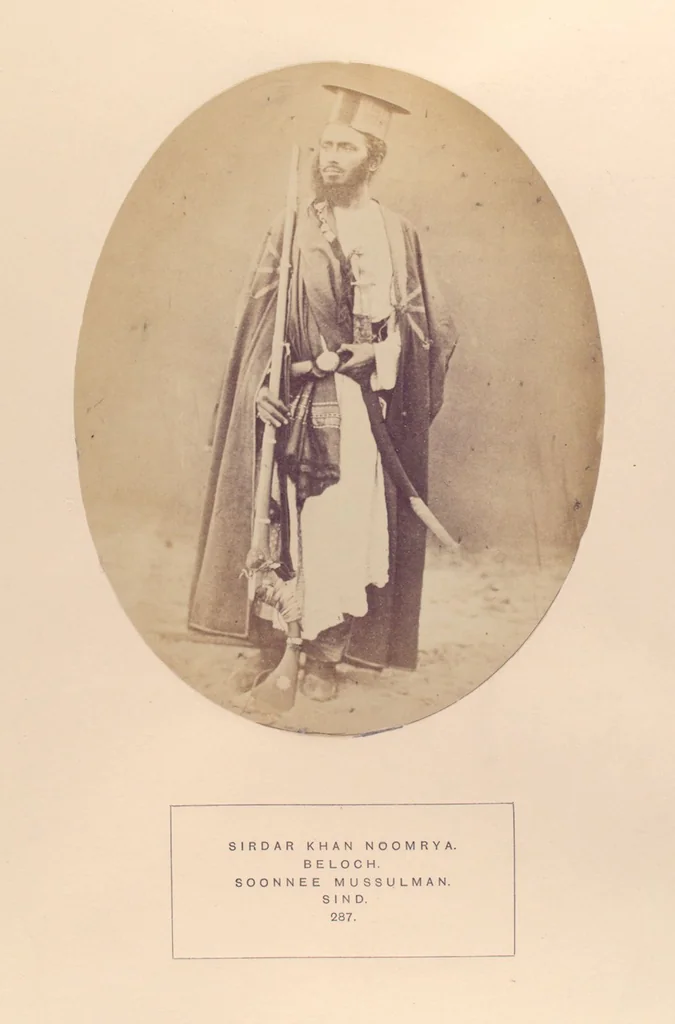 An illustration from The people of India : A series of photographic illustrations, with descriptive letterpress, of the races and tribes of Hindustan, originally prepared under the authority of the government of India, and reproduced, 1868, leaf 295