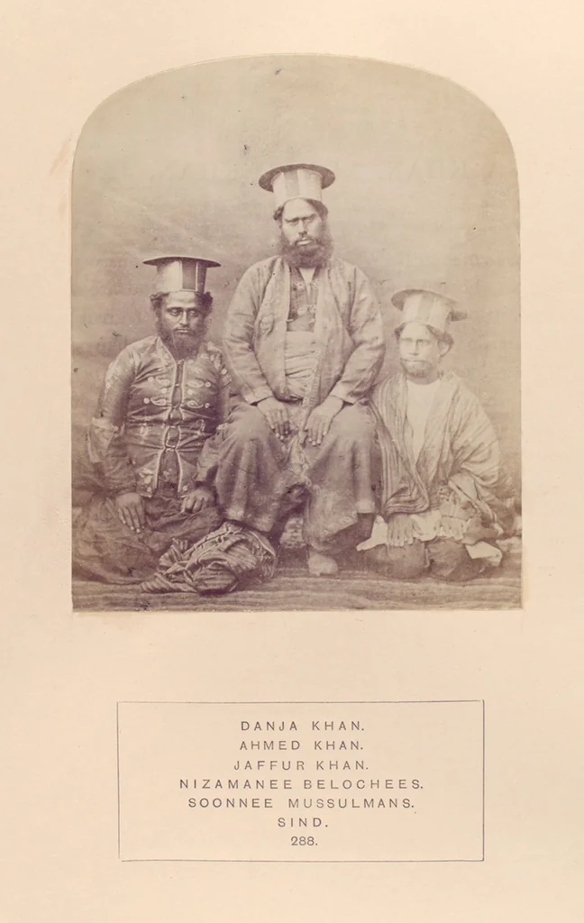 An illustration from The people of India : A series of photographic illustrations, with descriptive letterpress, of the races and tribes of Hindustan, originally prepared under the authority of the government of India, and reproduced, 1868, leaf 296