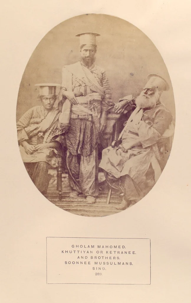 An illustration from The people of India : A series of photographic illustrations, with descriptive letterpress, of the races and tribes of Hindustan, originally prepared under the authority of the government of India, and reproduced, 1868, leaf 297