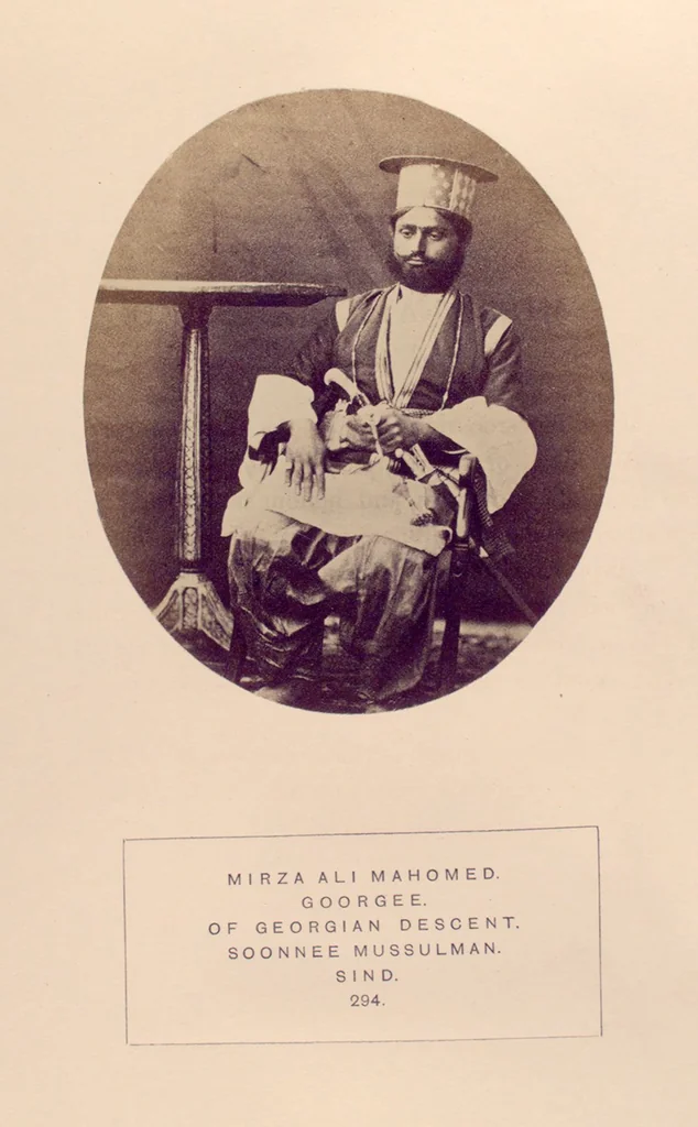 An illustration from The people of India : A series of photographic illustrations, with descriptive letterpress, of the races and tribes of Hindustan, originally prepared under the authority of the government of India, and reproduced, 1868, leaf 302