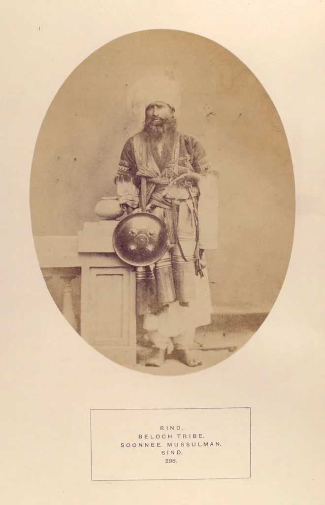 An illustration from The people of India : A series of photographic illustrations, with descriptive letterpress, of the races and tribes of Hindustan, originally prepared under the authority of the government of India, and reproduced, 1868, leaf 306