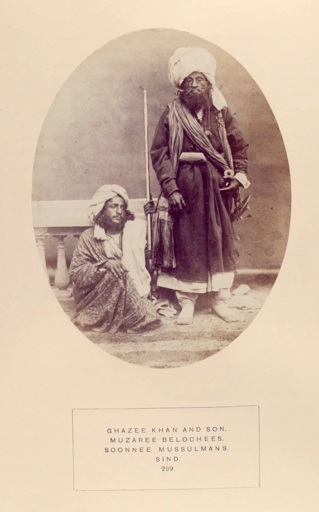 An illustration from The people of India : A series of photographic illustrations, with descriptive letterpress, of the races and tribes of Hindustan, originally prepared under the authority of the government of India, and reproduced, 1868, leaf 307