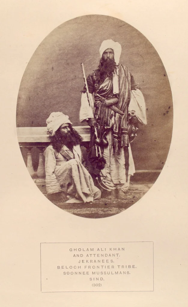 An illustration from The people of India : A series of photographic illustrations, with descriptive letterpress, of the races and tribes of Hindustan, originally prepared under the authority of the government of India, and reproduced, 1868, leaf 310