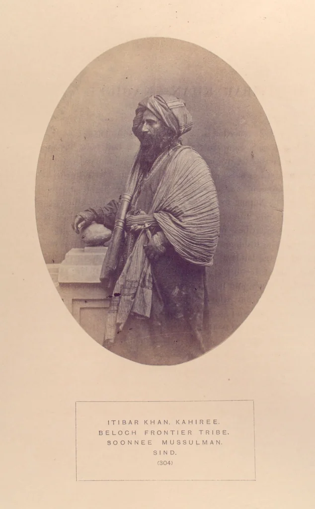 An illustration from The people of India : A series of photographic illustrations, with descriptive letterpress, of the races and tribes of Hindustan, originally prepared under the authority of the government of India, and reproduced, 1868, leaf 312