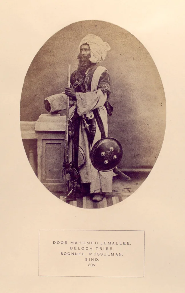 An illustration from The people of India : A series of photographic illustrations, with descriptive letterpress, of the races and tribes of Hindustan, originally prepared under the authority of the government of India, and reproduced, 1868, leaf 313