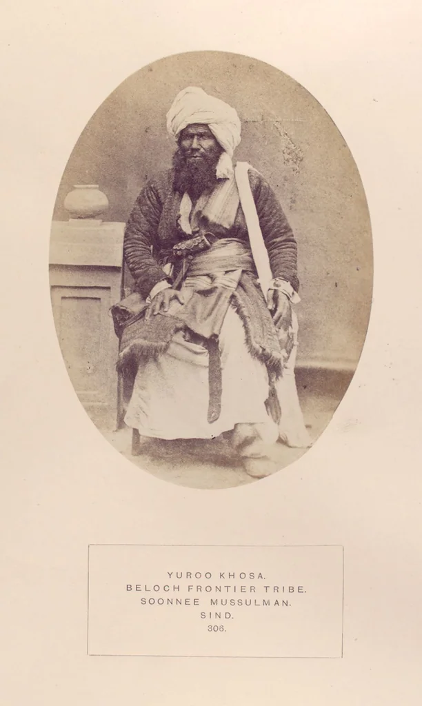 An illustration from The people of India : A series of photographic illustrations, with descriptive letterpress, of the races and tribes of Hindustan, originally prepared under the authority of the government of India, and reproduced, 1868, leaf 314