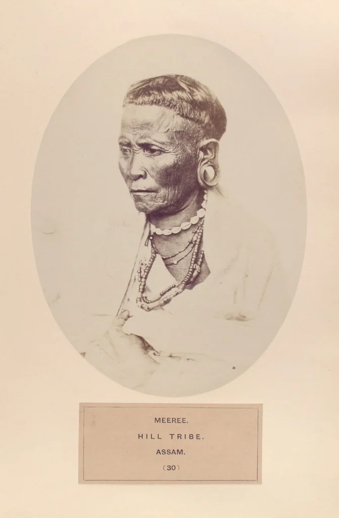 An illustration from The people of India : A series of photographic illustrations, with descriptive letterpress, of the races and tribes of Hindustan, originally prepared under the authority of the government of India, and reproduced, 1868, leaf 32