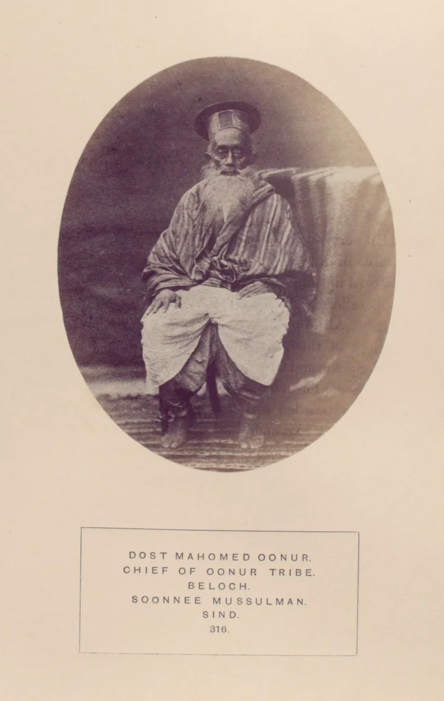 An illustration from The people of India : A series of photographic illustrations, with descriptive letterpress, of the races and tribes of Hindustan, originally prepared under the authority of the government of India, and reproduced, 1868, leaf 324