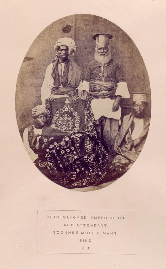 An illustration from The people of India : A series of photographic illustrations, with descriptive letterpress, of the races and tribes of Hindustan, originally prepared under the authority of the government of India, and reproduced, 1868, leaf 343