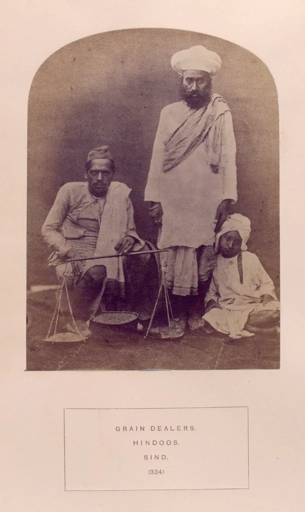 An illustration from The people of India : A series of photographic illustrations, with descriptive letterpress, of the races and tribes of Hindustan, originally prepared under the authority of the government of India, and reproduced, 1868, leaf 347