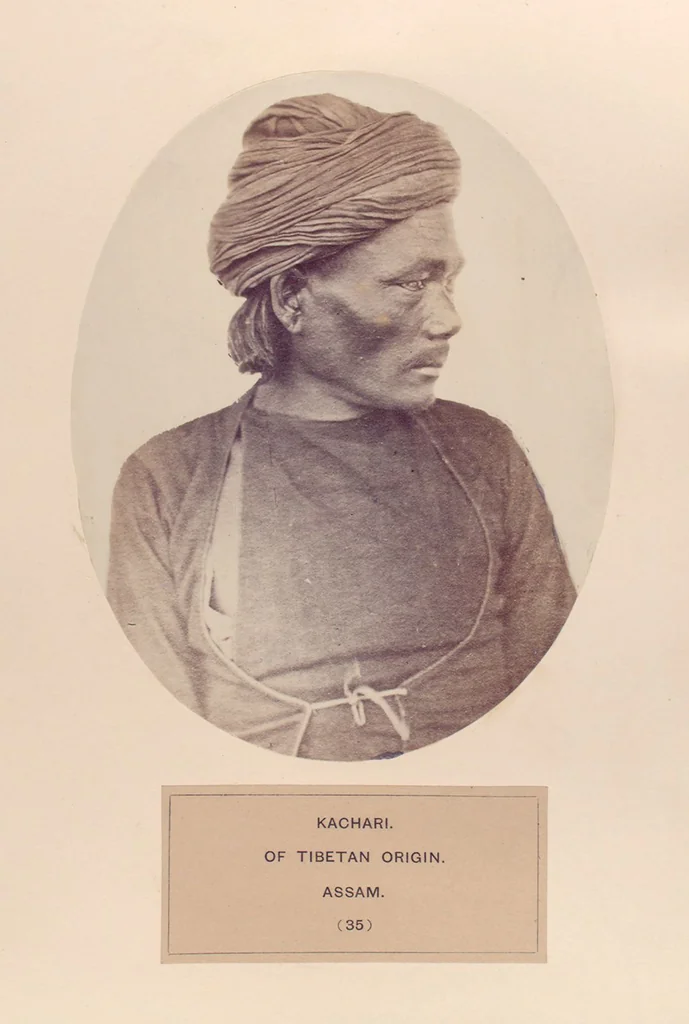 An illustration from The people of India : A series of photographic illustrations, with descriptive letterpress, of the races and tribes of Hindustan, originally prepared under the authority of the government of India, and reproduced, 1868, leaf 37