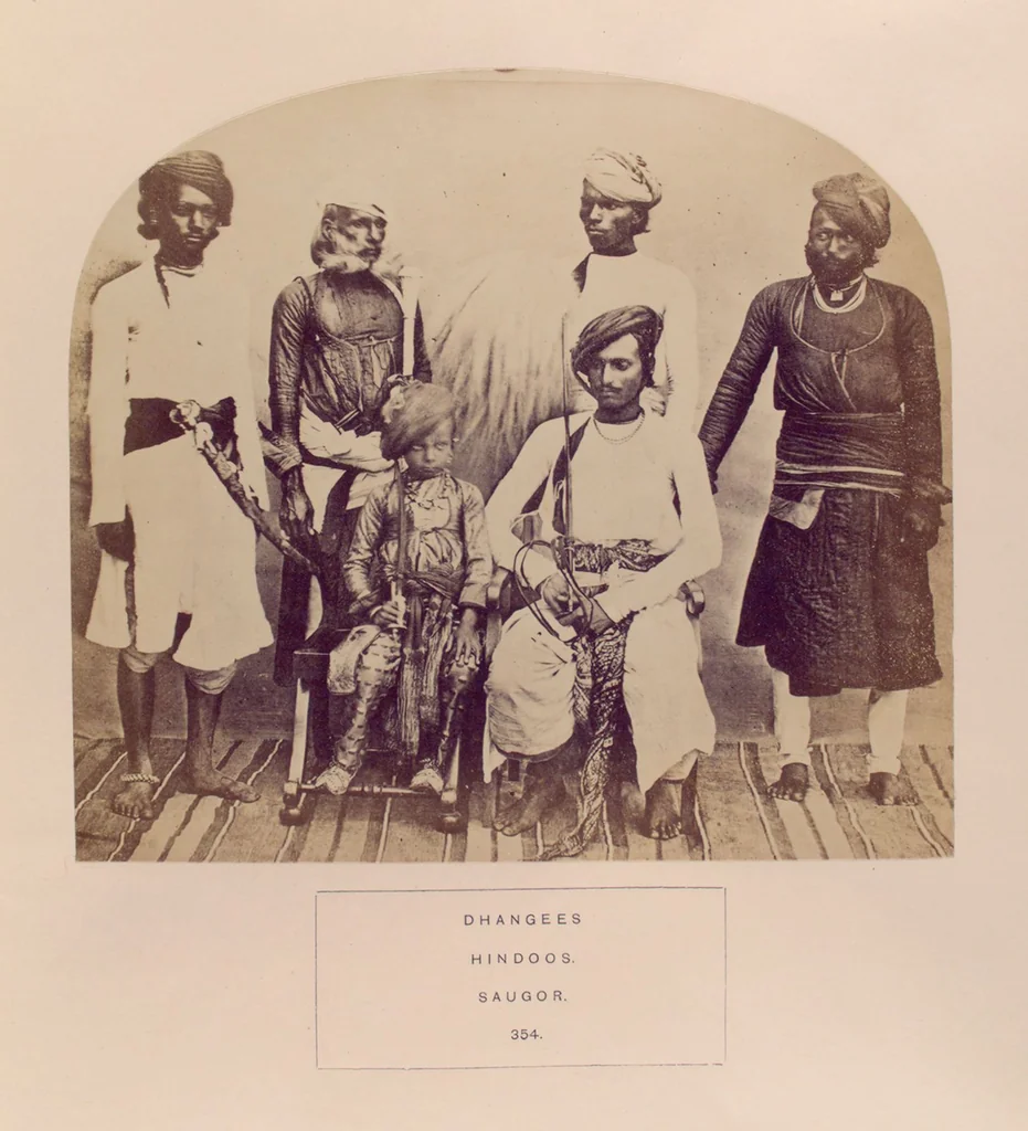 An illustration from The people of India : A series of photographic illustrations, with descriptive letterpress, of the races and tribes of Hindustan, originally prepared under the authority of the government of India, and reproduced, 1868, leaf 371