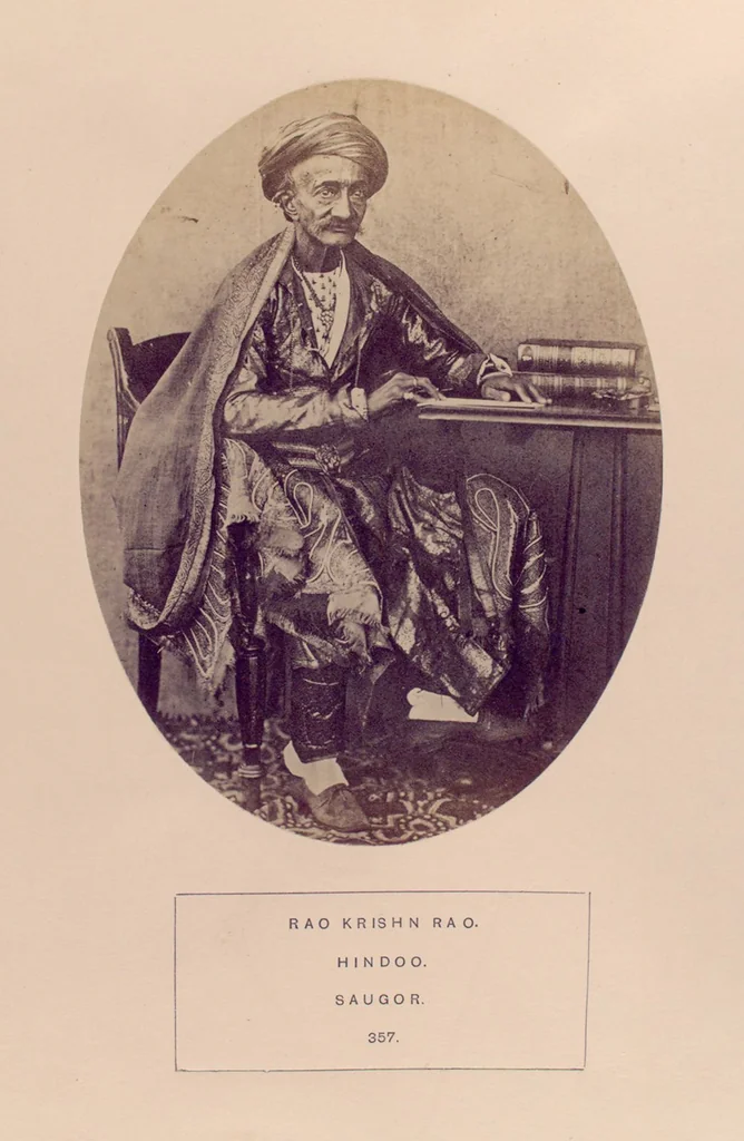 An illustration from The people of India : A series of photographic illustrations, with descriptive letterpress, of the races and tribes of Hindustan, originally prepared under the authority of the government of India, and reproduced, 1868, leaf 374