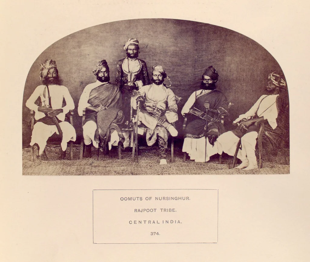 An illustration from The people of India : A series of photographic illustrations, with descriptive letterpress, of the races and tribes of Hindustan, originally prepared under the authority of the government of India, and reproduced, 1868, leaf 391