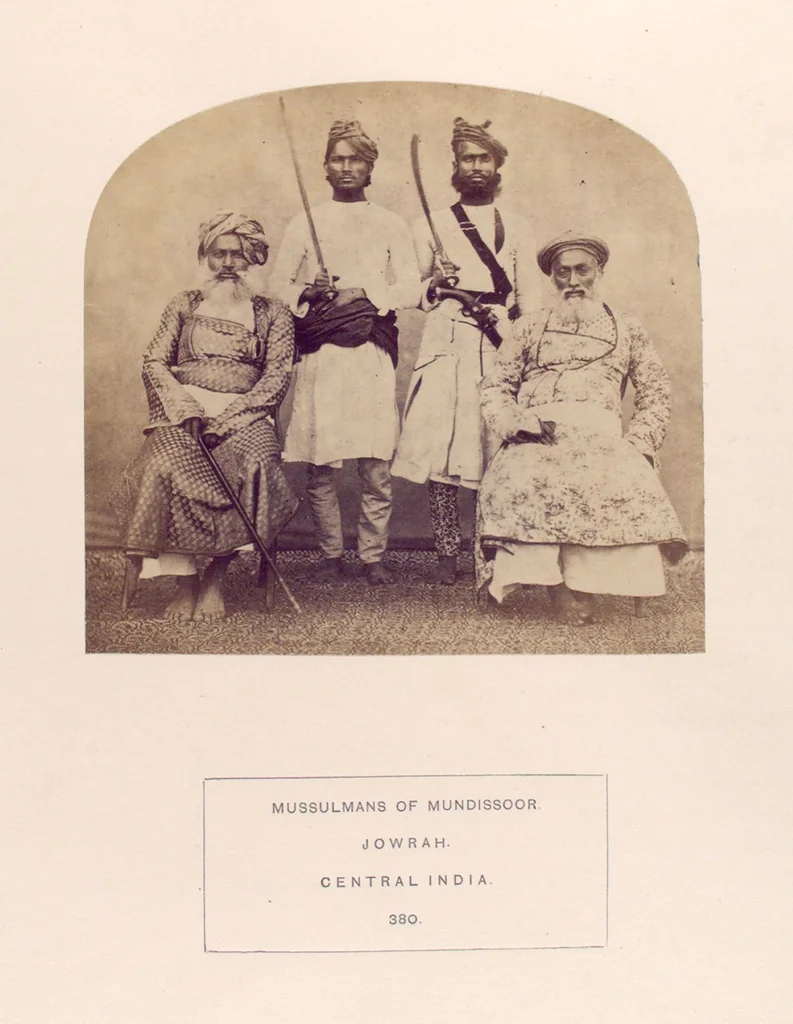 An illustration from The people of India : A series of photographic illustrations, with descriptive letterpress, of the races and tribes of Hindustan, originally prepared under the authority of the government of India, and reproduced, 1868, leaf 397