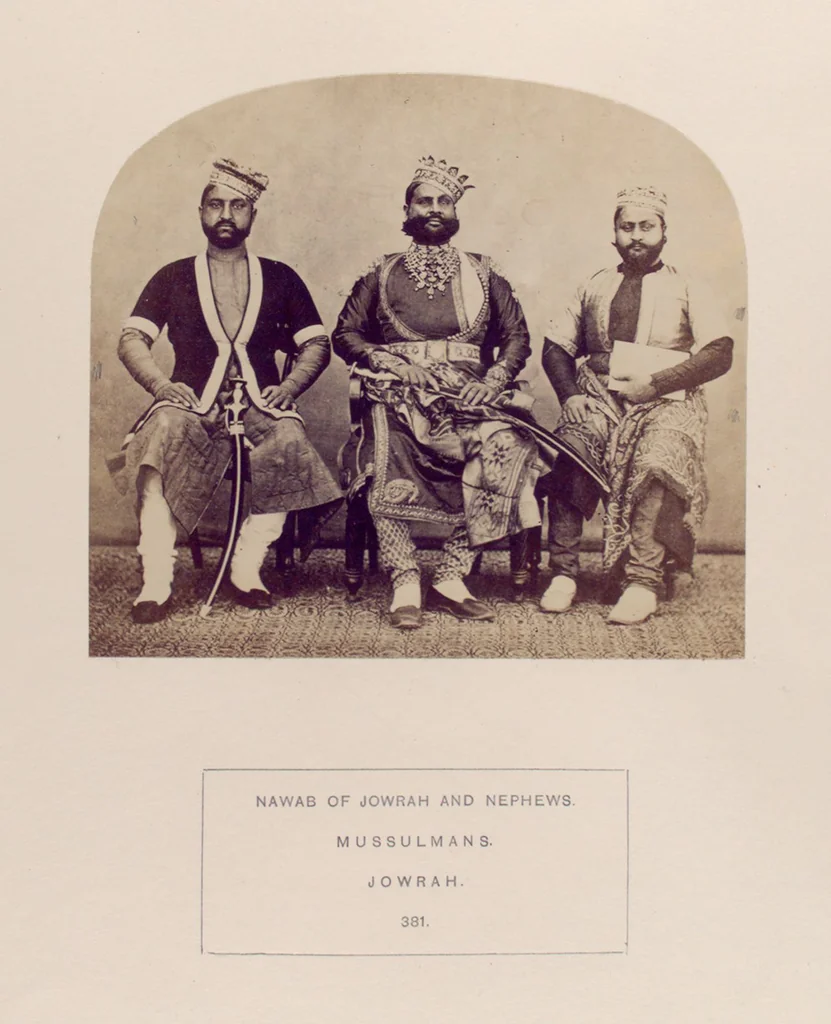 An illustration from The people of India : A series of photographic illustrations, with descriptive letterpress, of the races and tribes of Hindustan, originally prepared under the authority of the government of India, and reproduced, 1868, leaf 398