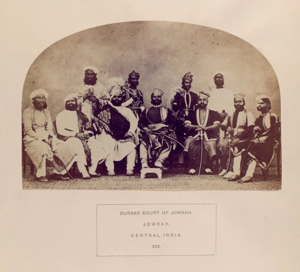 An illustration from The people of India : A series of photographic illustrations, with descriptive letterpress, of the races and tribes of Hindustan, originally prepared under the authority of the government of India, and reproduced, 1868, leaf 399