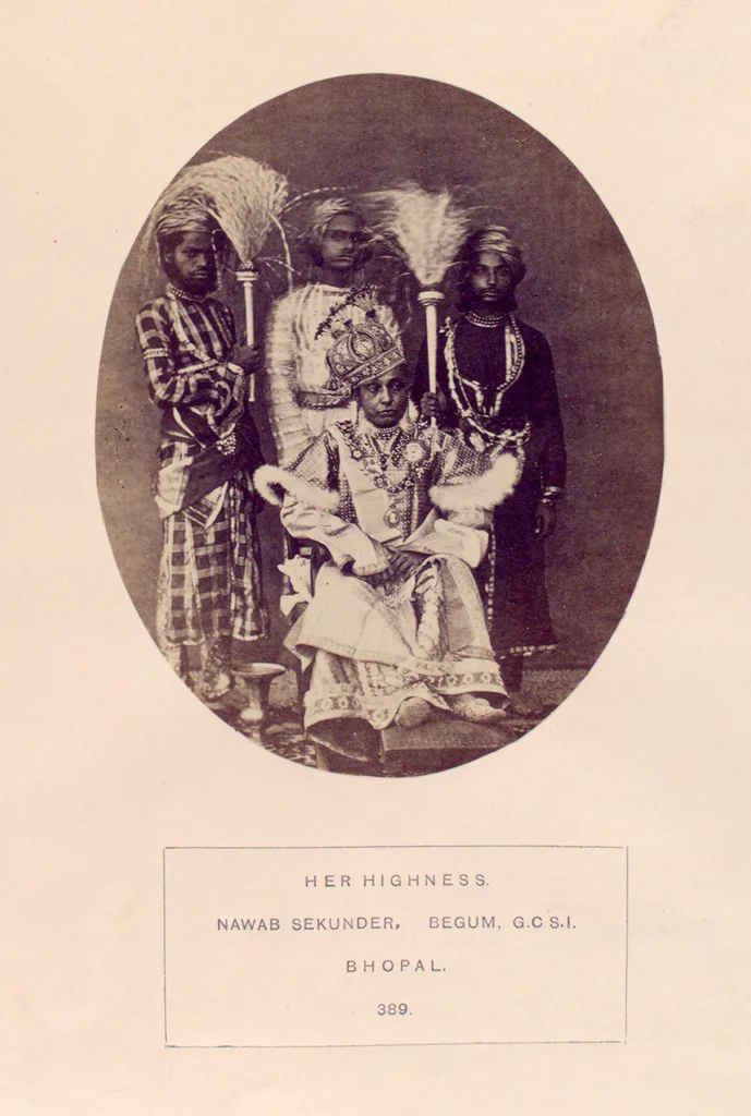 An illustration from The people of India : A series of photographic illustrations, with descriptive letterpress, of the races and tribes of Hindustan, originally prepared under the authority of the government of India, and reproduced, 1868, leaf 406