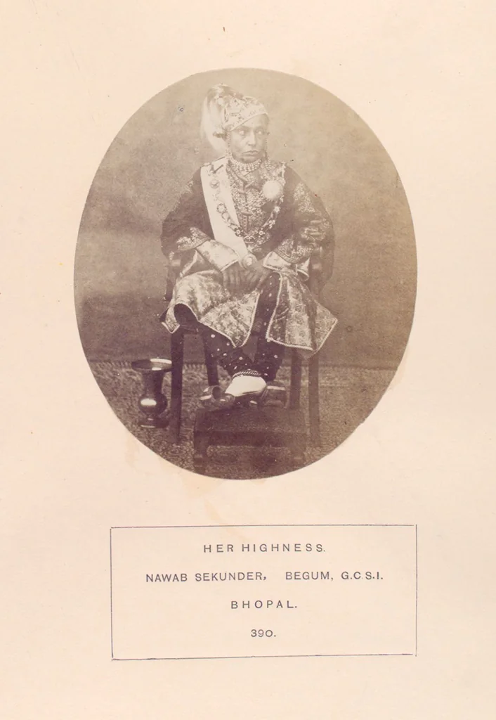 An illustration from The people of India : A series of photographic illustrations, with descriptive letterpress, of the races and tribes of Hindustan, originally prepared under the authority of the government of India, and reproduced, 1868, leaf 407
