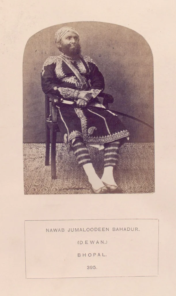 An illustration from The people of India : A series of photographic illustrations, with descriptive letterpress, of the races and tribes of Hindustan, originally prepared under the authority of the government of India, and reproduced, 1868, leaf 412