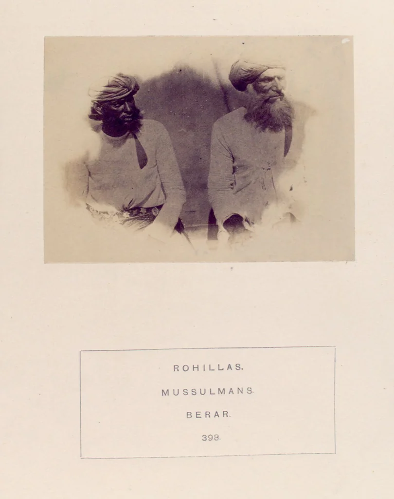 An illustration from The people of India : A series of photographic illustrations, with descriptive letterpress, of the races and tribes of Hindustan, originally prepared under the authority of the government of India, and reproduced, 1868, leaf 415