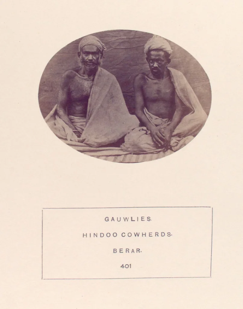 An illustration from The people of India : A series of photographic illustrations, with descriptive letterpress, of the races and tribes of Hindustan, originally prepared under the authority of the government of India, and reproduced, 1868, leaf 418